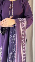 Ayn  Embroidered 3-Piece