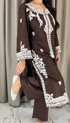 Embroidered 3-Piece