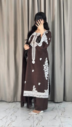 Embroidered 3-Piece