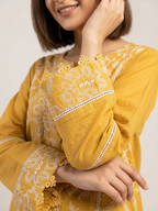 musted   Embroidered 3-Piece