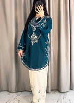 Dark   Embroidered 3-Piece