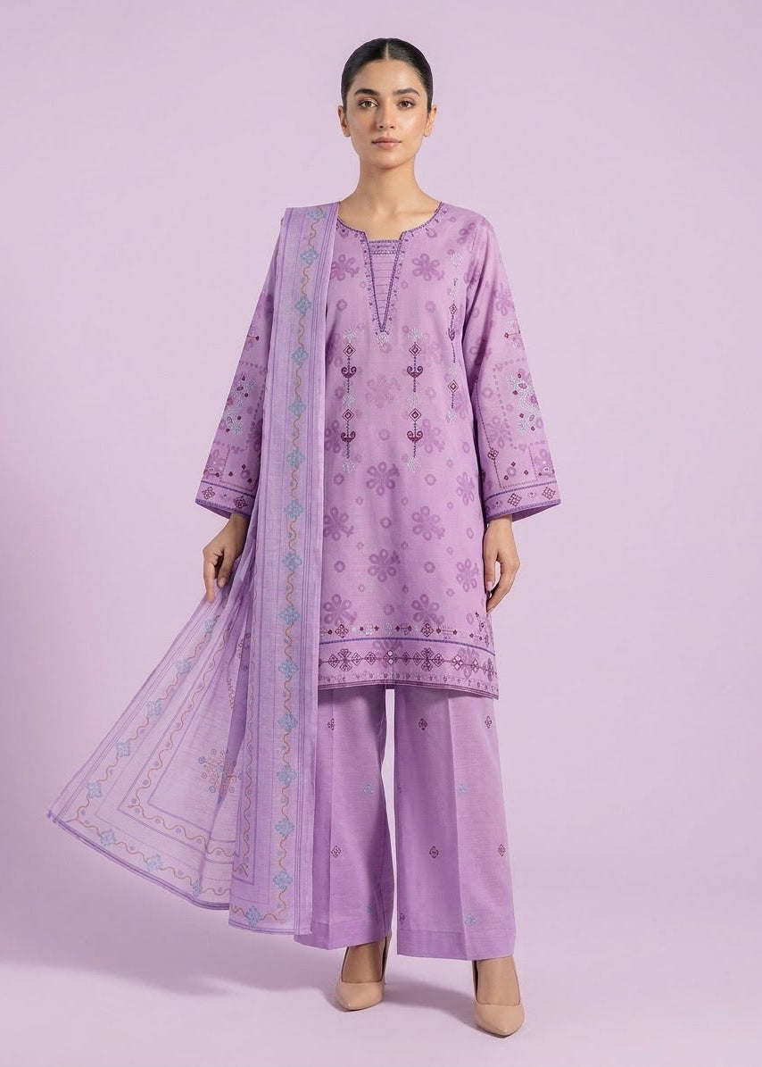 Maahnoor  Embroidered 3-Piece